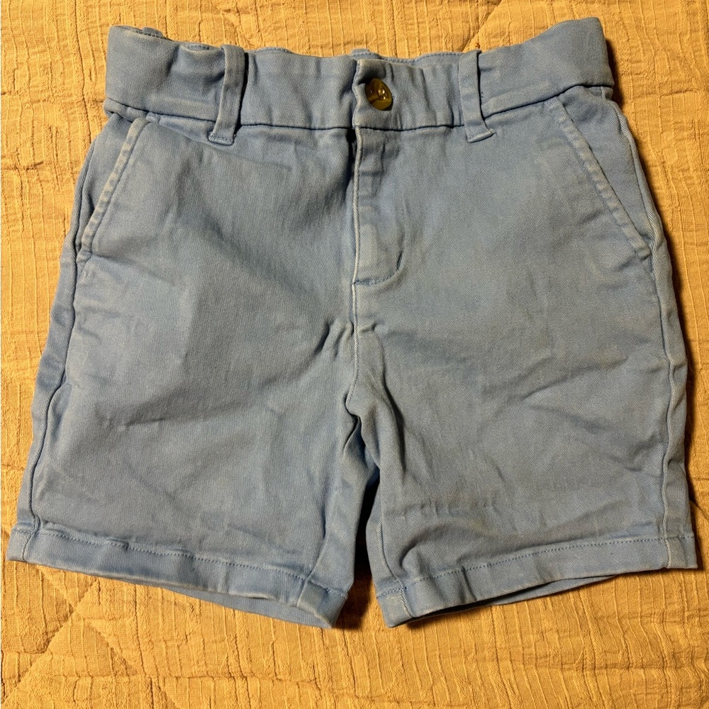 Janie and Jack Light Blue Kids Shorts sz 4. GUC